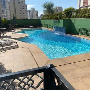 Apart-hotel Flat Univer Pamplona Paulista No Jardins Com Cozinha Otima Localizacao 2105, São Paulo
